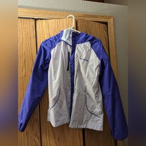 Columbia Youth Raincoat Purple